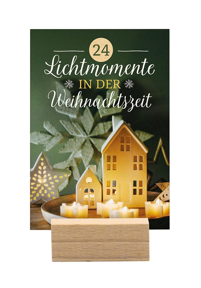 Vorderes Coverbild 24 Lichtmomente in der Weihnachtszeit