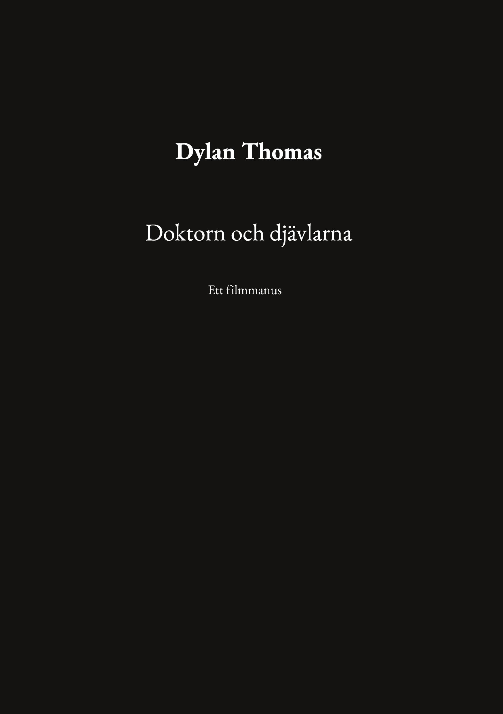 Vorderes Coverbild Doktorn och djävlarna