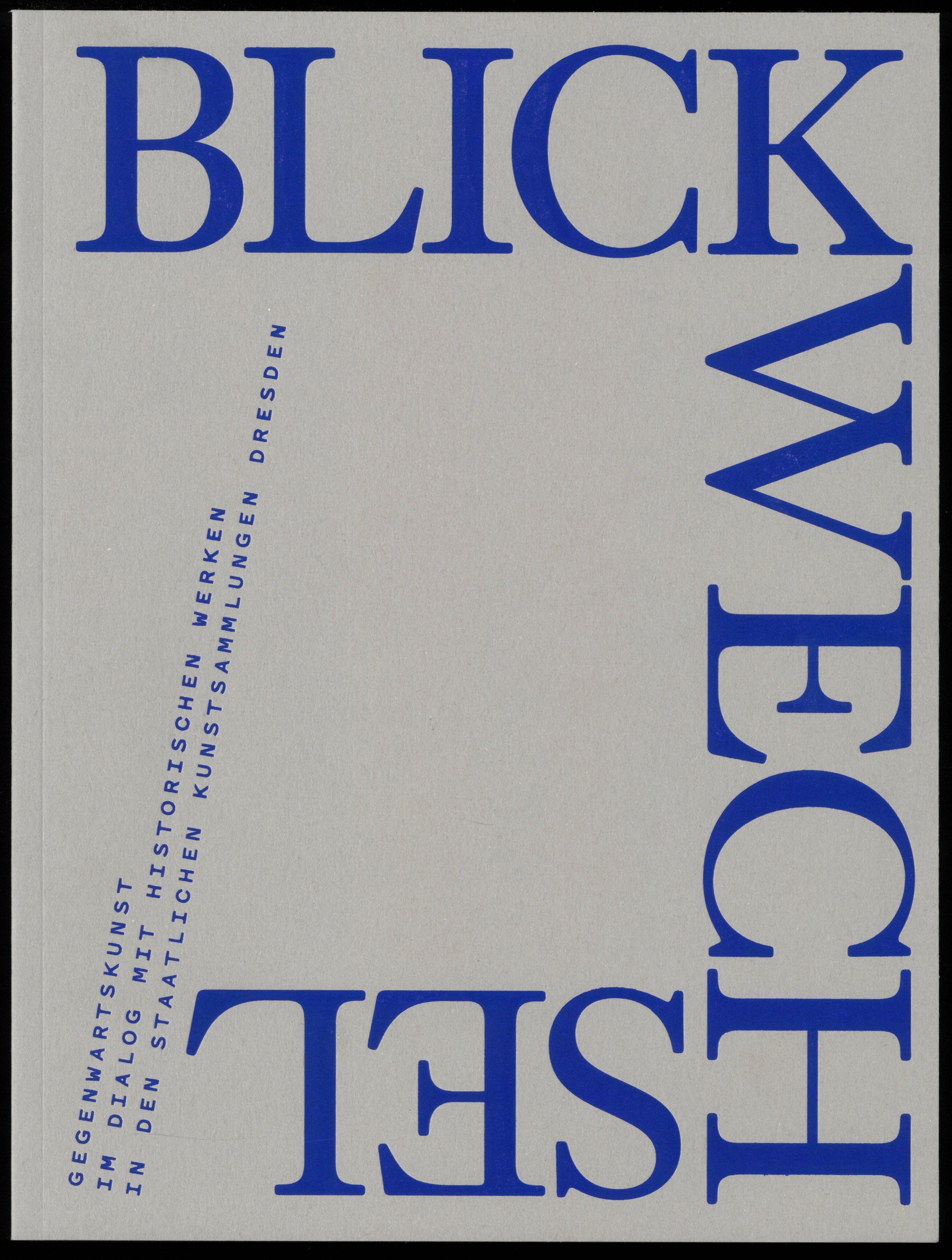 Vorderes Coverbild Blickwechsel