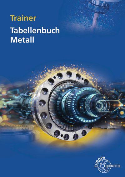Vorderes Coverbild Trainer Tabellenbuch Metall