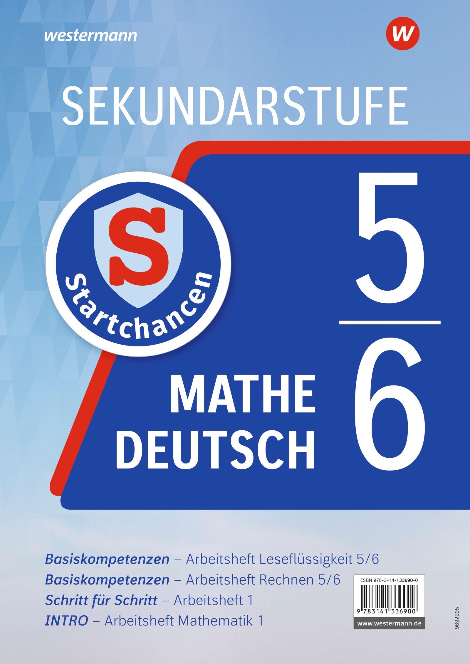 Vorderes Coverbild Startchancen Paket Basiskompetenzen und Deutsch als Zweitsprache Klasse 5/6 (4 Hefte)