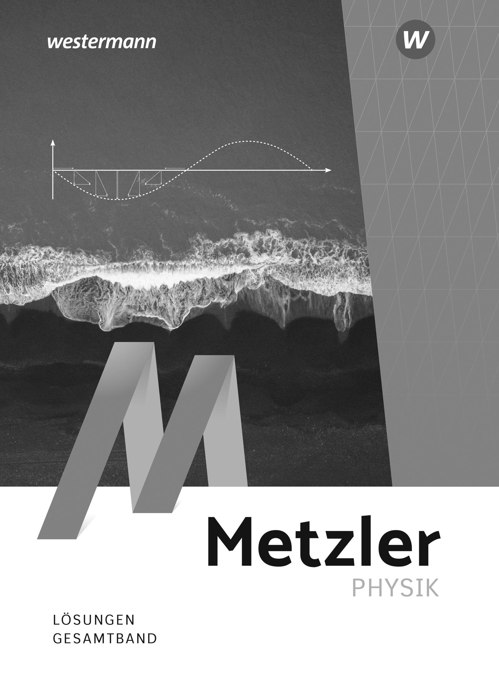 Vorderes Coverbild Metzler Physik SII - Lösungen