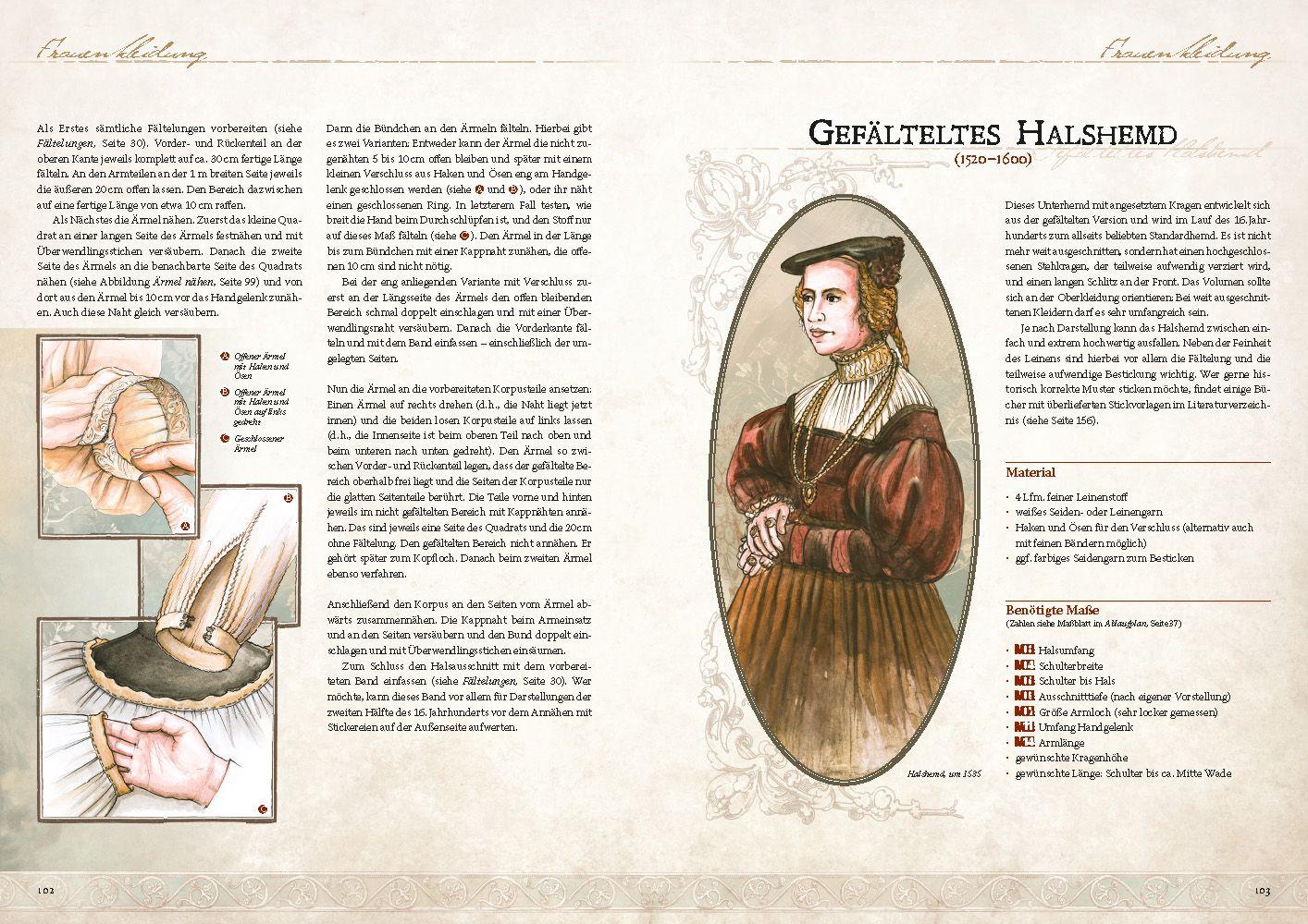 Beispielinhalt (Bild) Kleidung der Renaissance