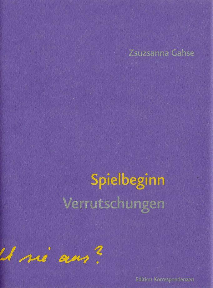 Vorderes Coverbild Spielbeginn