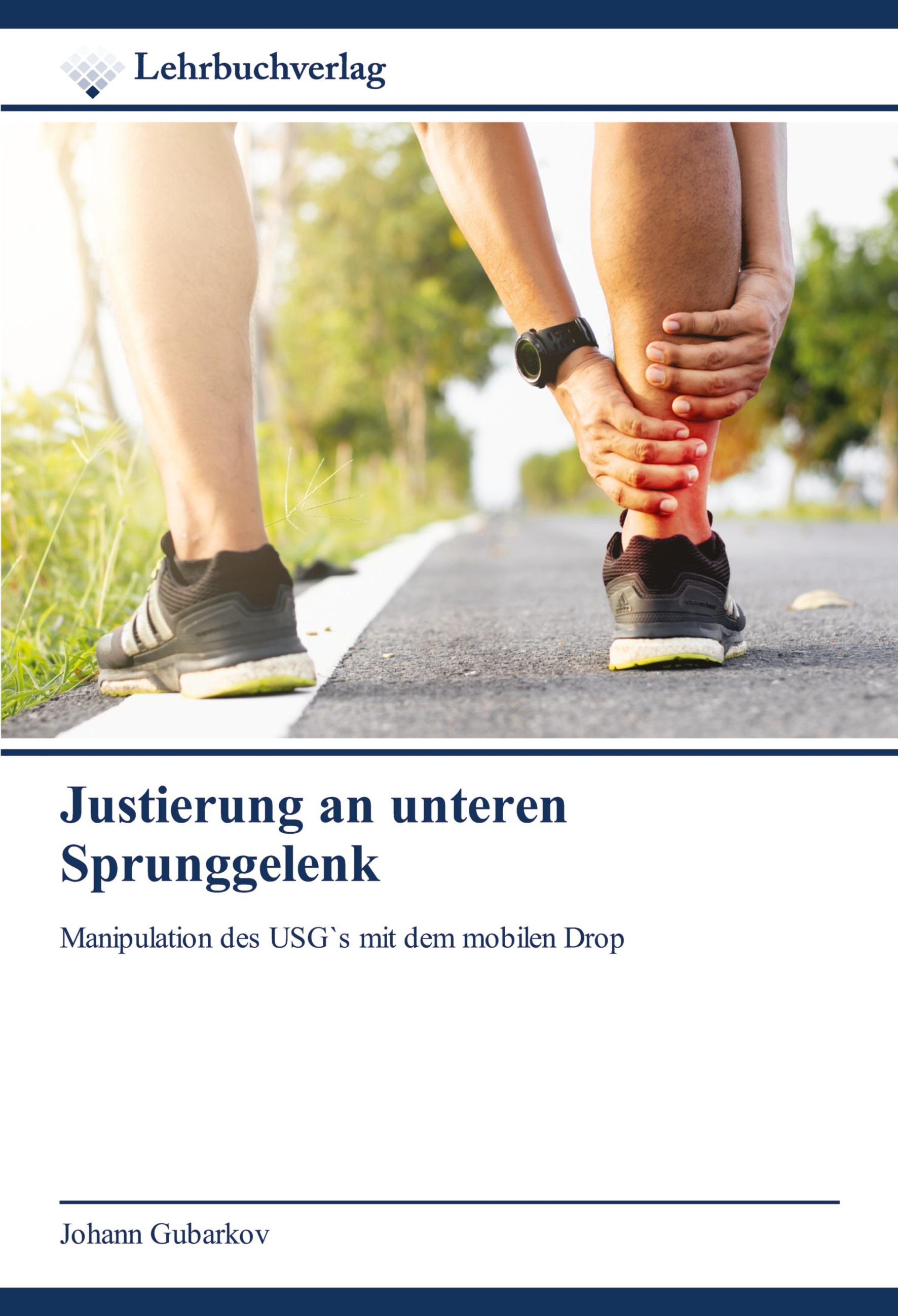 Vorderes Coverbild Justierung an unteren Sprunggelenk