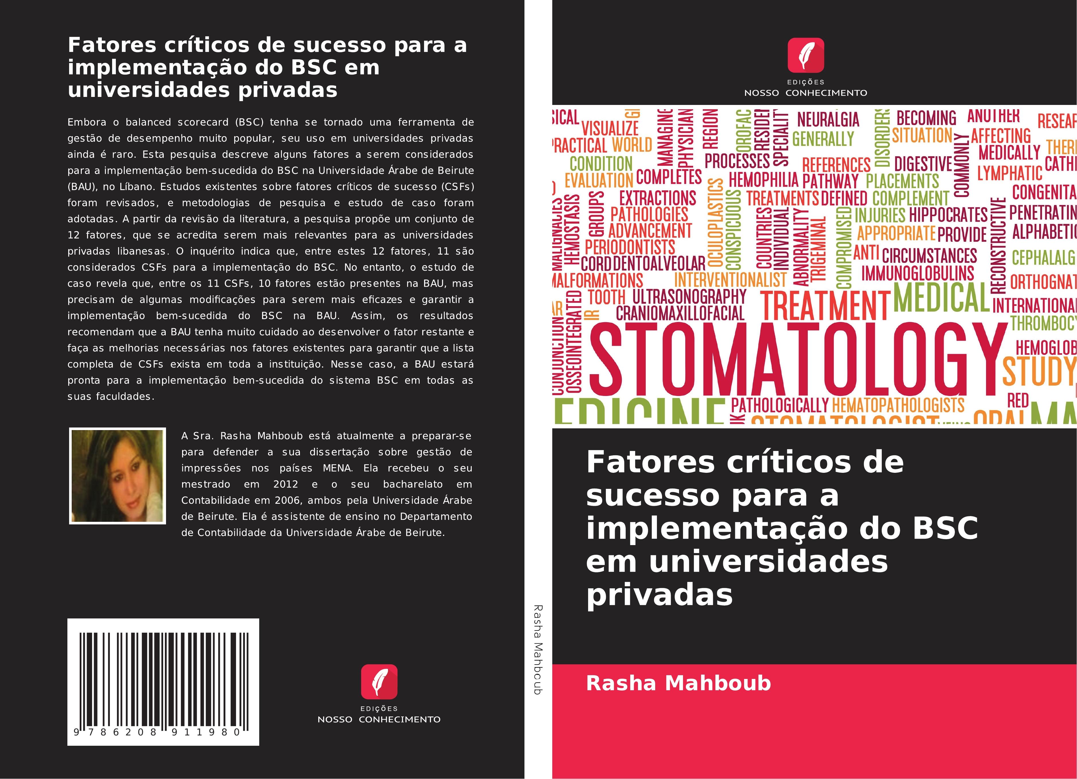 Vorderes Coverbild Fatores críticos de sucesso para a implementação do BSC em universidades privadas