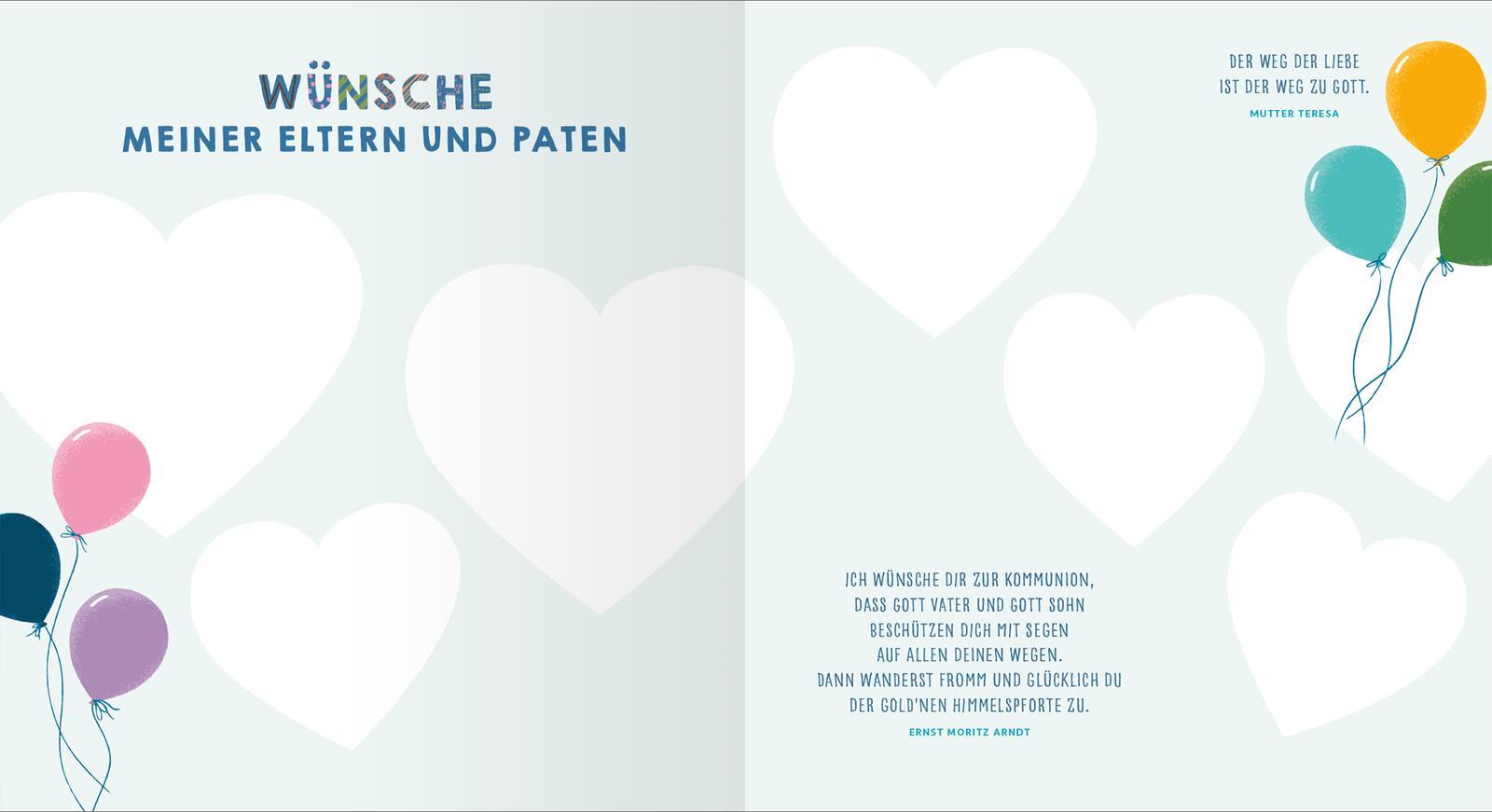 Beispielinhalt (Bild) Meine Erstkommunion