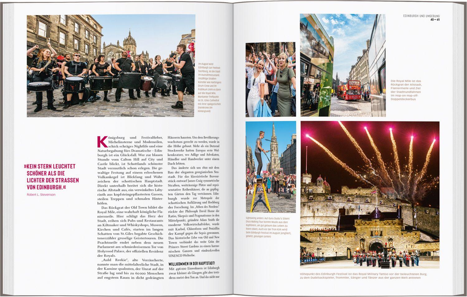 Beispielinhalt (Bild) DUMONT Bildatlas Schottland