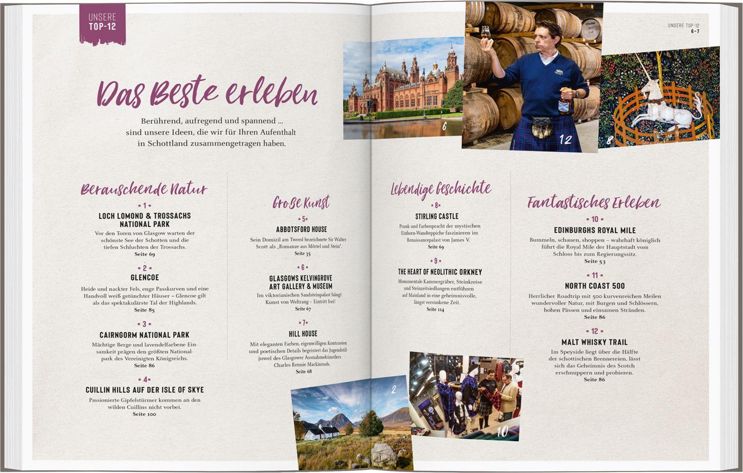 Beispielinhalt (Bild) DUMONT Bildatlas Schottland