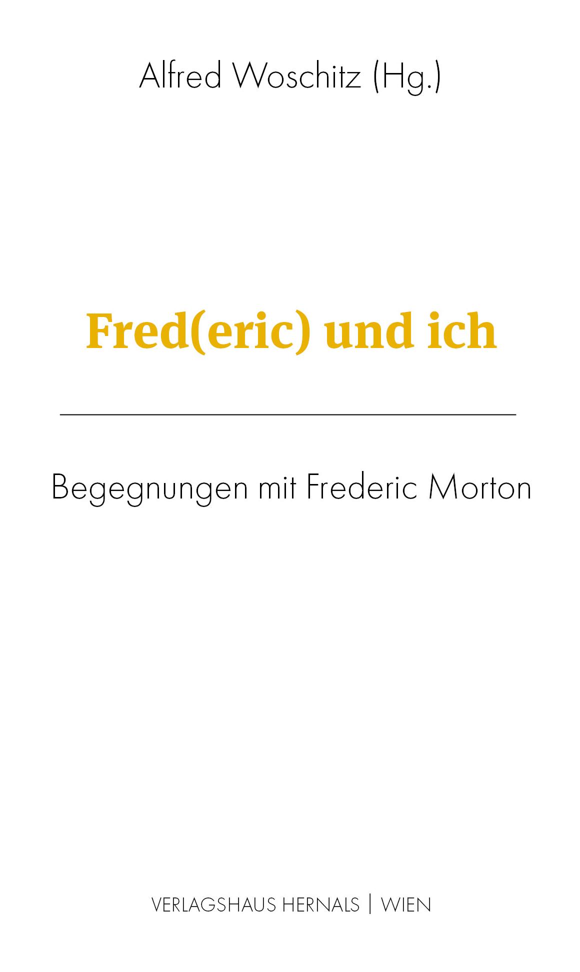 Vorderes Coverbild Fred(eric) und ich