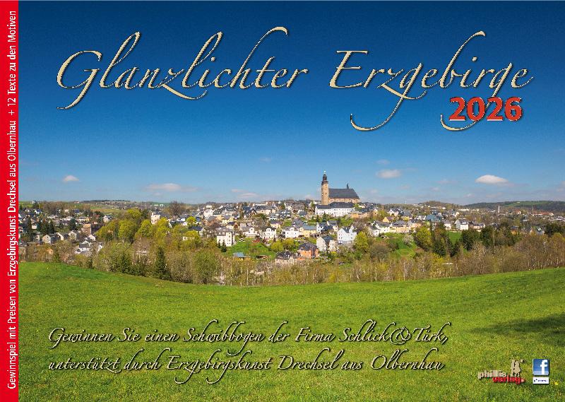 Vorderes Coverbild Glanzlichter Erzgebirge 2026