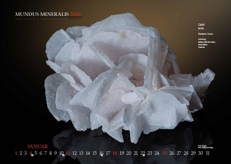 Beispielinhalt (Bild) MUNDUS MINERALIS 2026