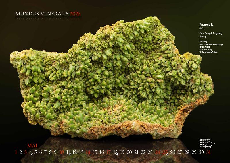 Beispielinhalt (Bild) MUNDUS MINERALIS 2026