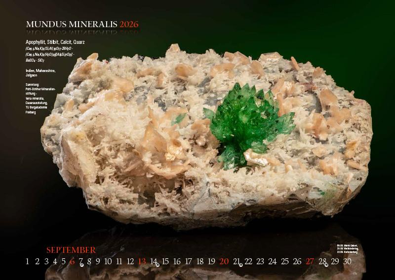 Beispielinhalt (Bild) MUNDUS MINERALIS 2026