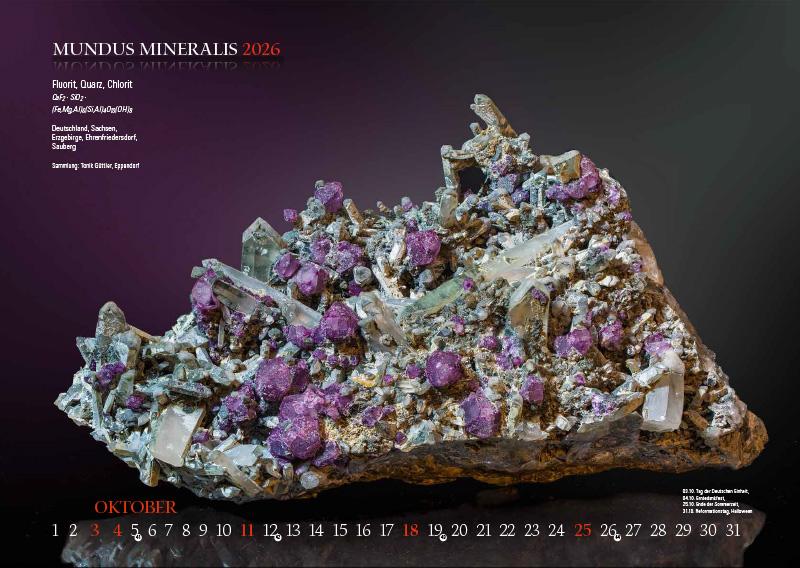 Beispielinhalt (Bild) MUNDUS MINERALIS 2026
