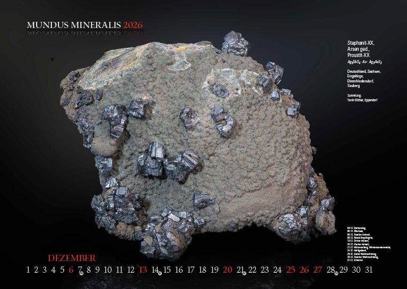 Beispielinhalt (Bild) MUNDUS MINERALIS 2026