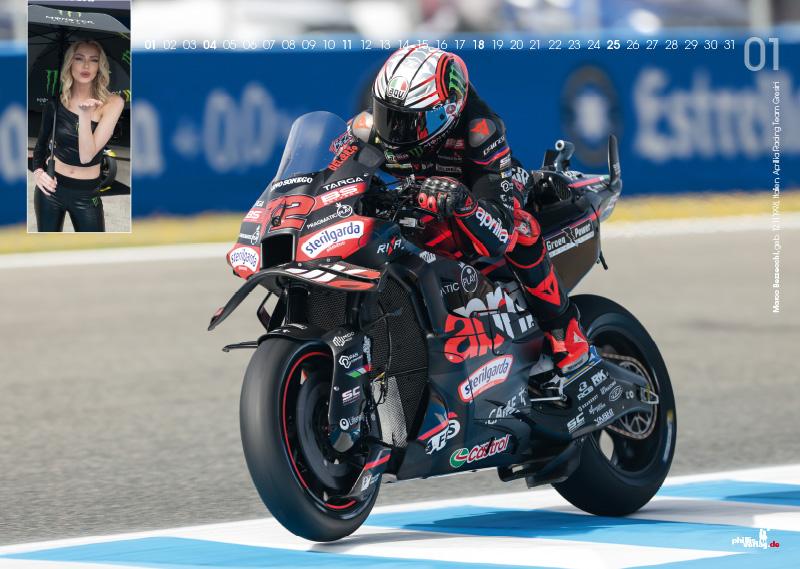 Beispielinhalt (Bild) MOTO GP and GRID GIRLS 2026