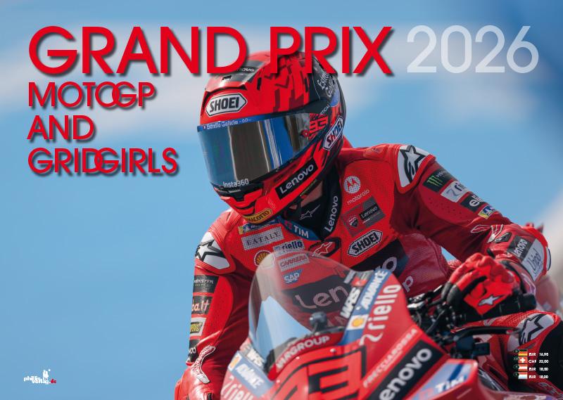 Vorderes Coverbild MOTO GP and GRID GIRLS 2026