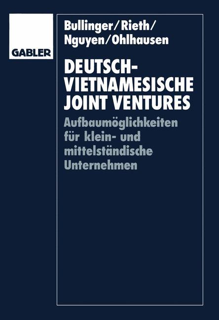 Vorderes Coverbild Deutsch-vietnamesische Joint Ventures
