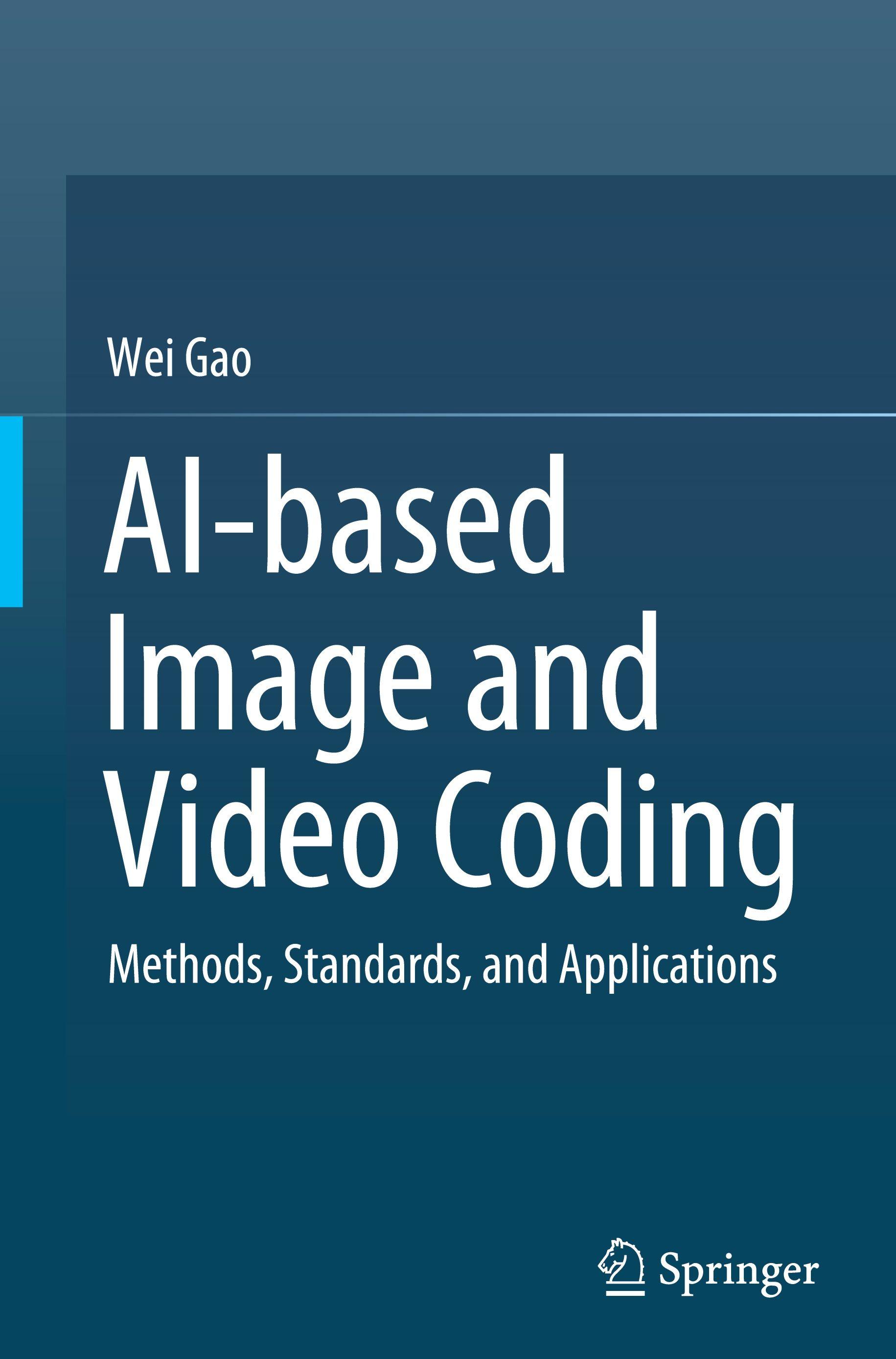 Vorderes Coverbild AI-based Image and Video Coding