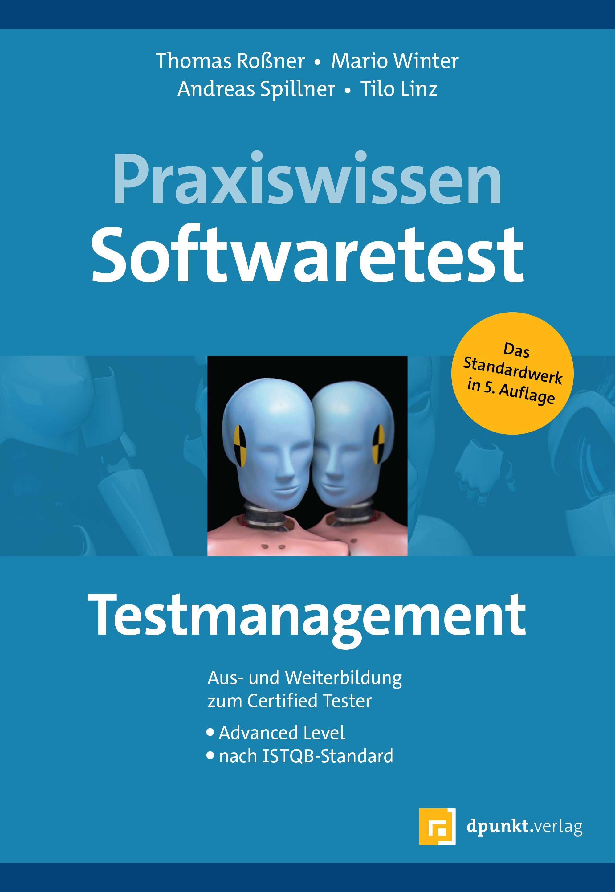 Vorderes Coverbild Praxiswissen Softwaretest - Testmanagement