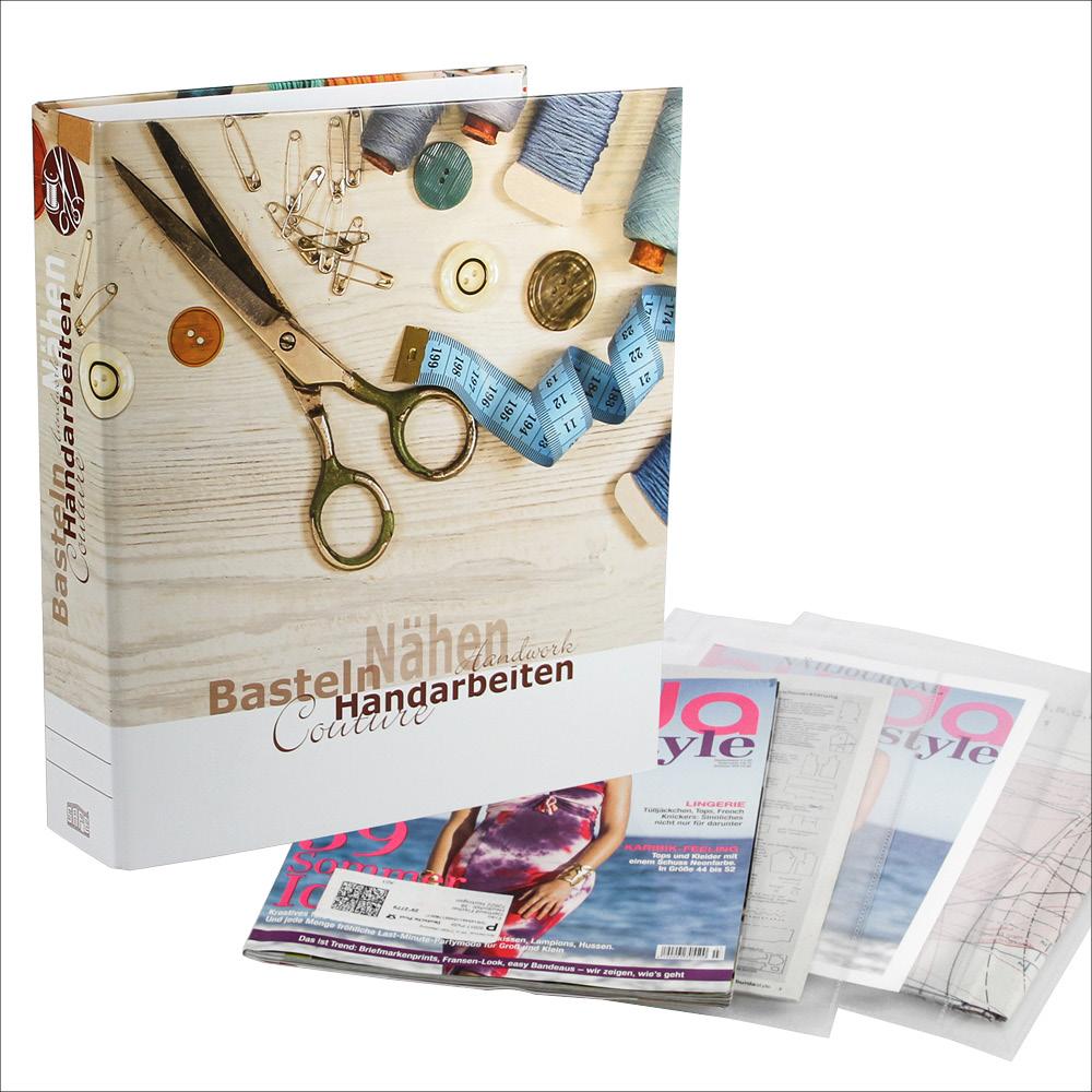 Vorderes Coverbild Ordner für Bastel- und Handarbeiten