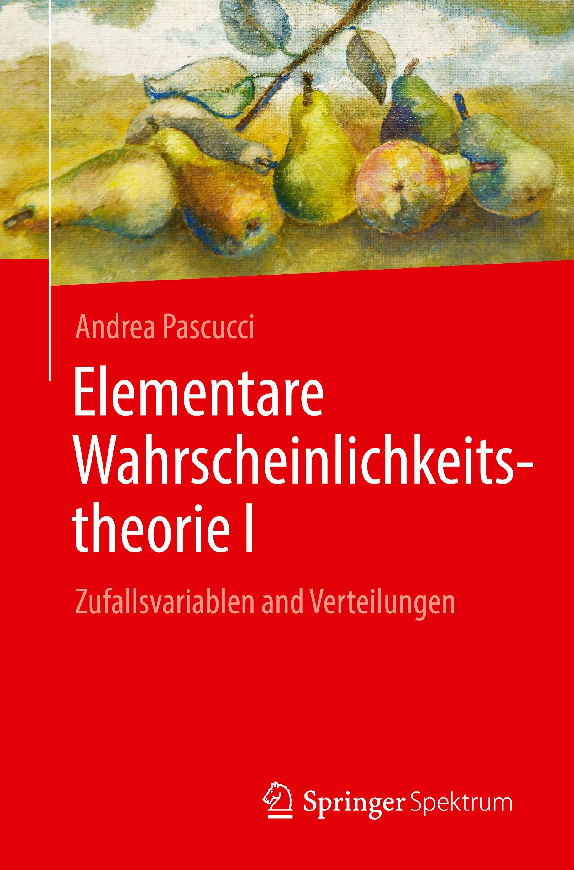 Vorderes Coverbild Elementare Wahrscheinlichkeitstheorie I