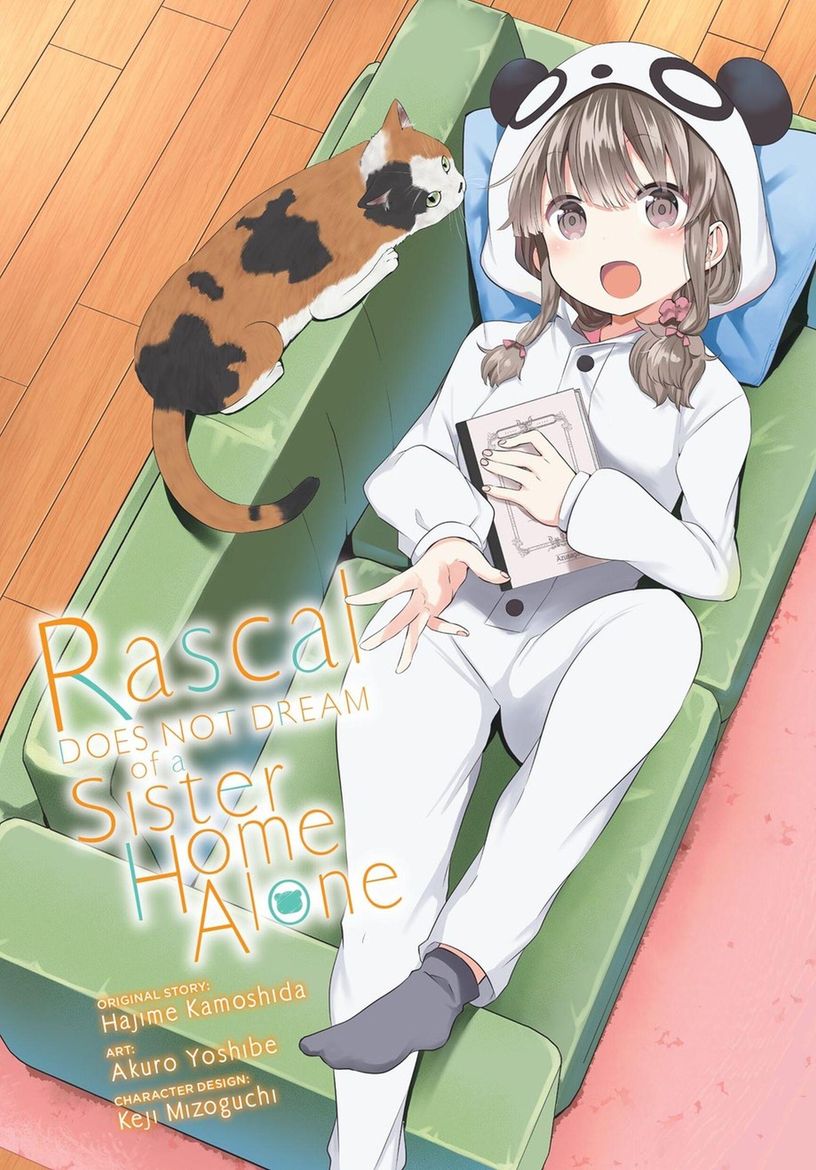 Vorderes Coverbild Rascal Does Not Dream of a Sister Home Alone (Manga)