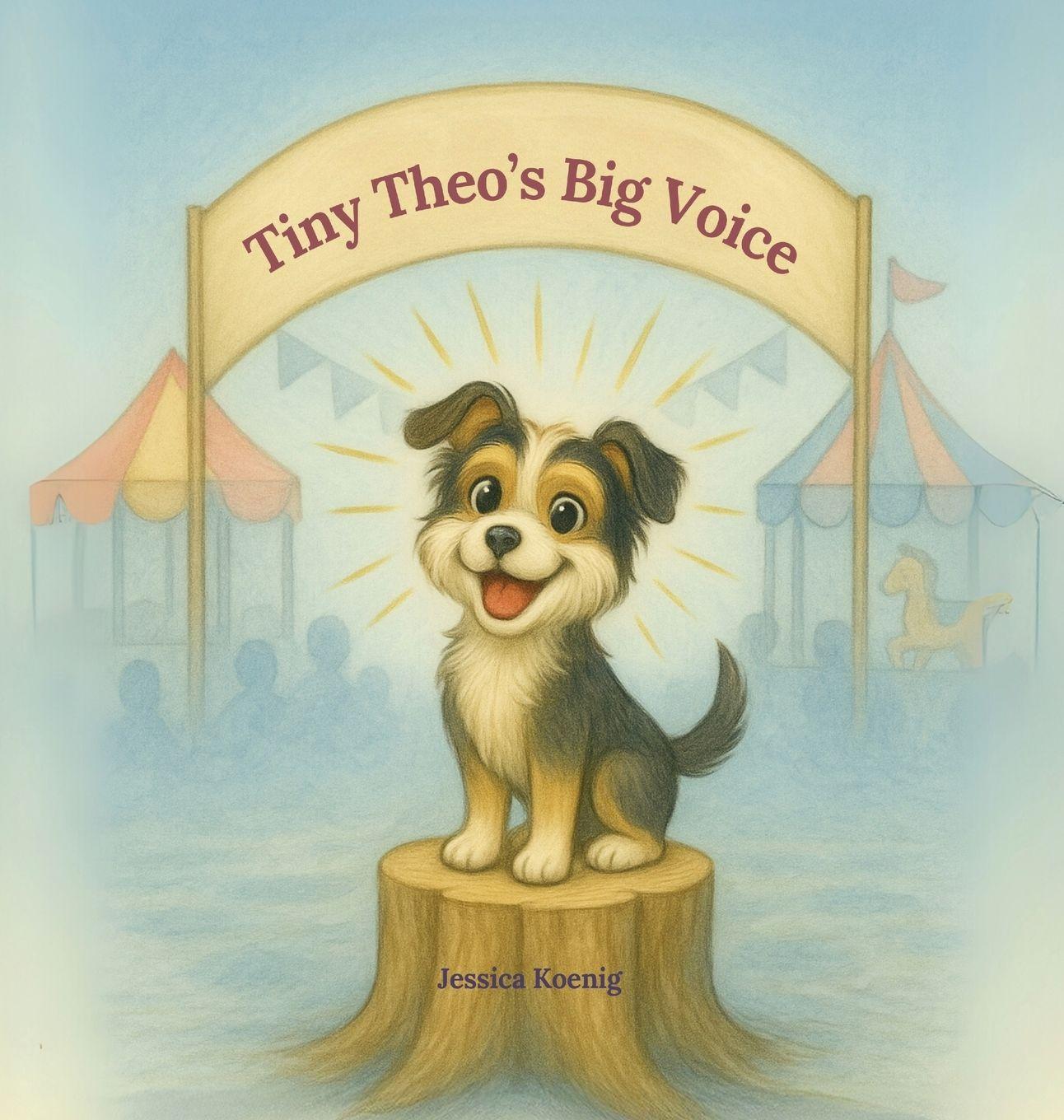 Vorderes Coverbild Tiny Theo's Big Voice