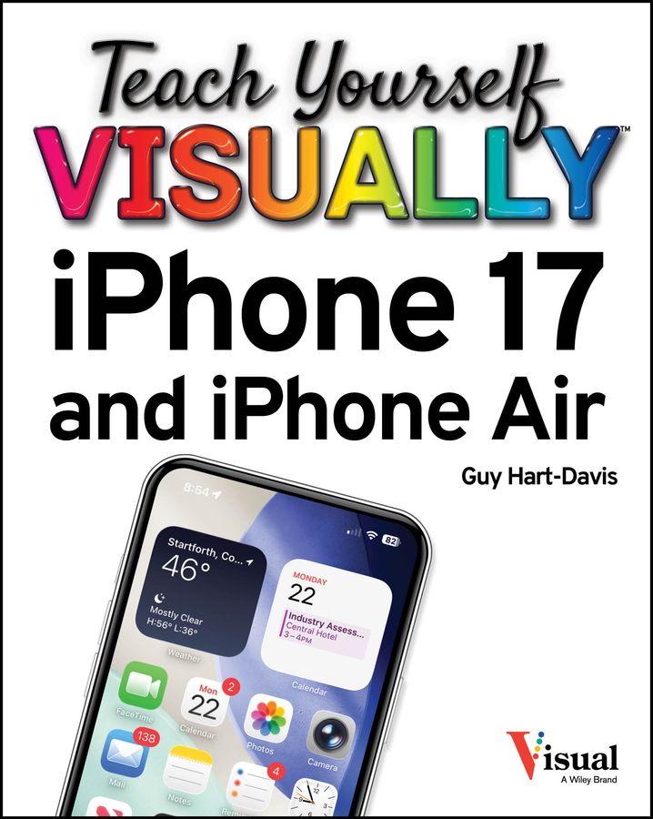 Vorderes Coverbild Teach Yourself Visually iPhone 17 and iPhone Air