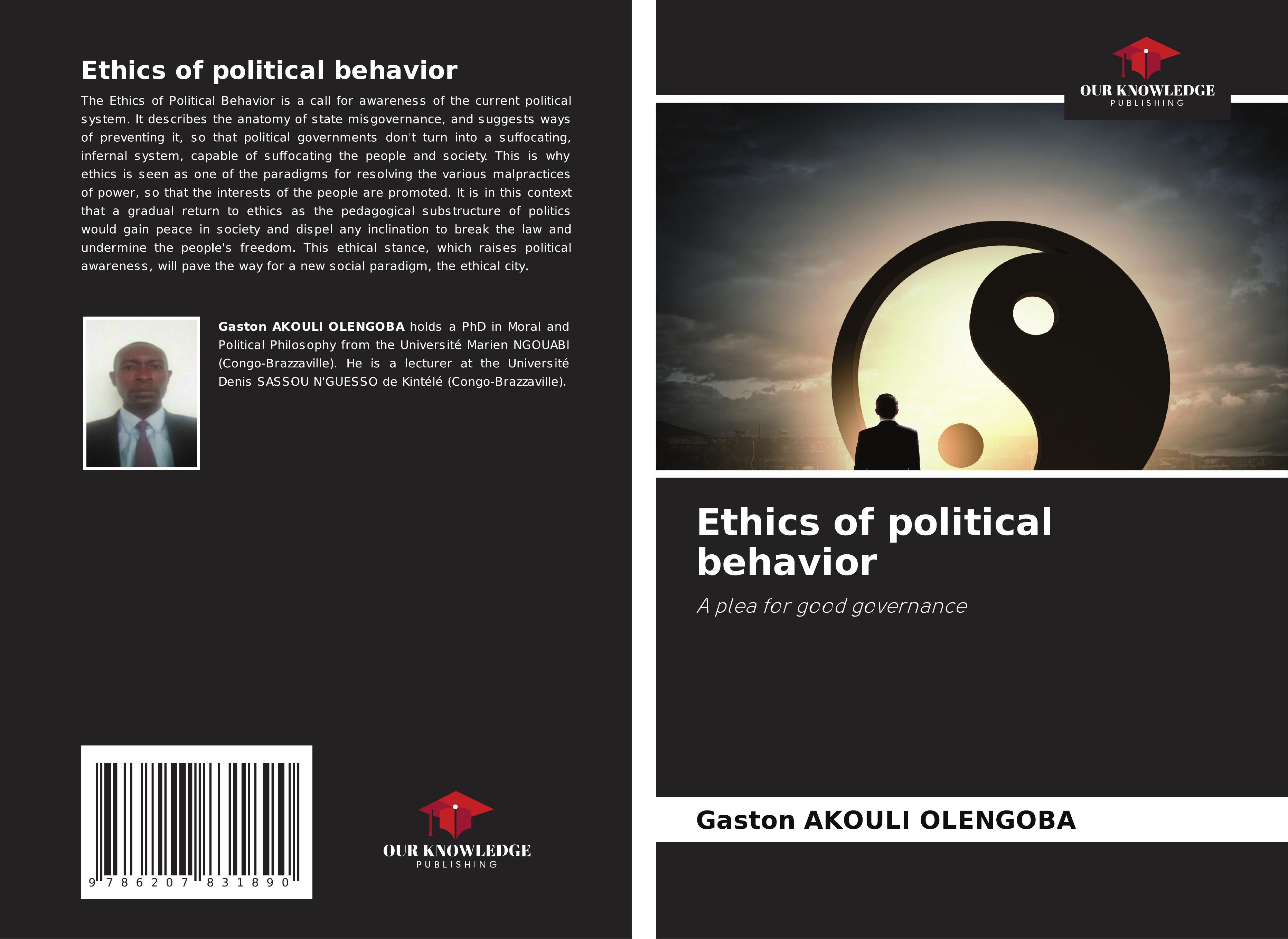 Vorderes Coverbild Ethics of political behavior