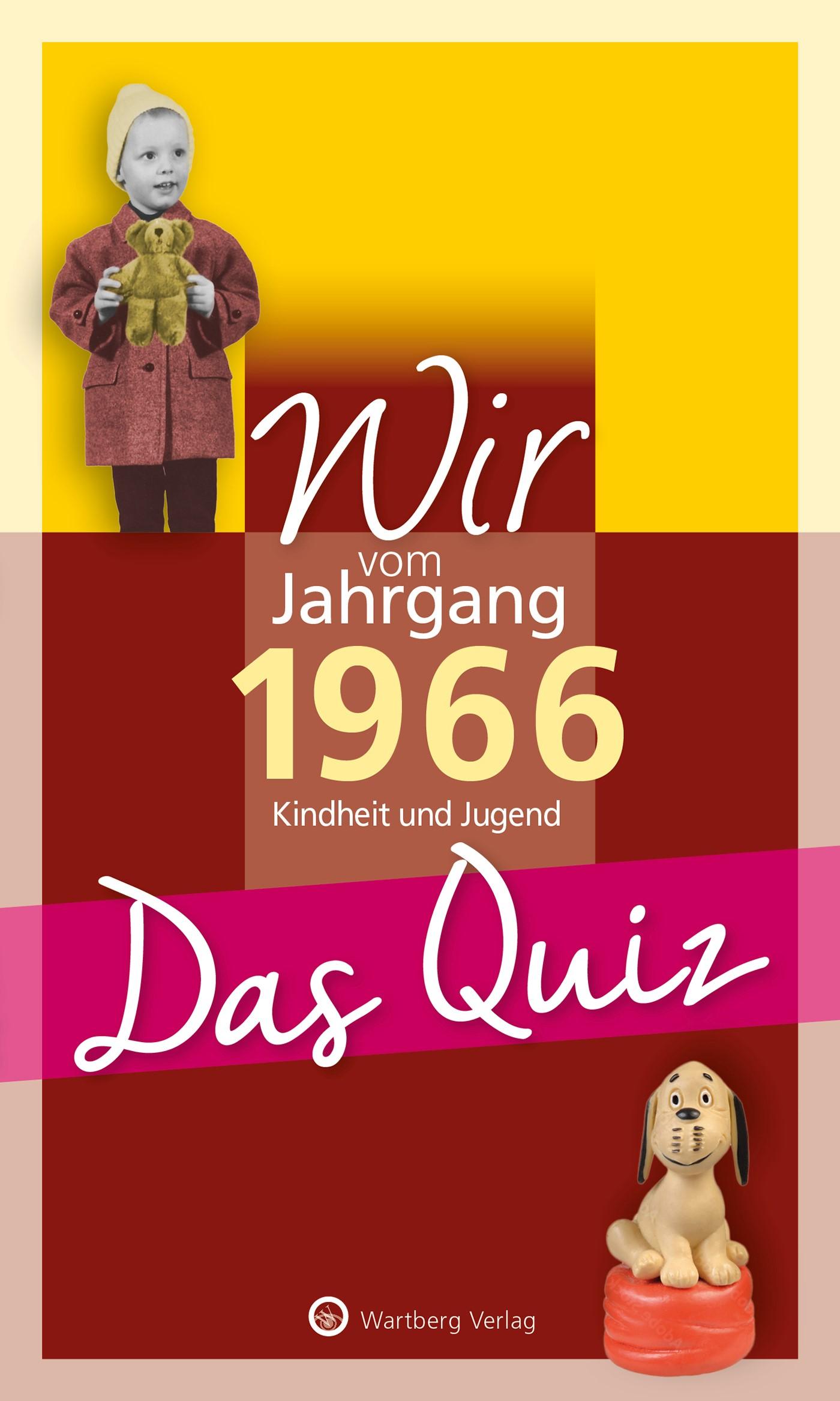 Vorderes Coverbild Wir vom Jahrgang 1966 - Das Quiz