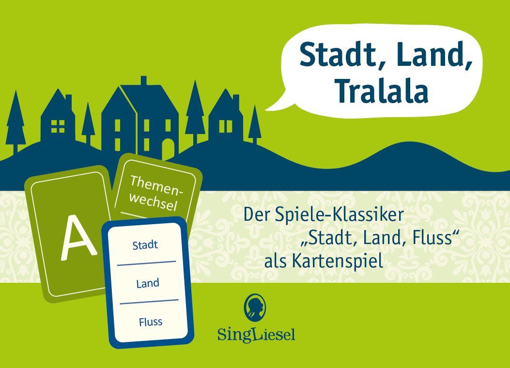 Vorderes Coverbild Stadt, Land, Tralala | "Stadt, Land, Fluss" als Kartenspiel
