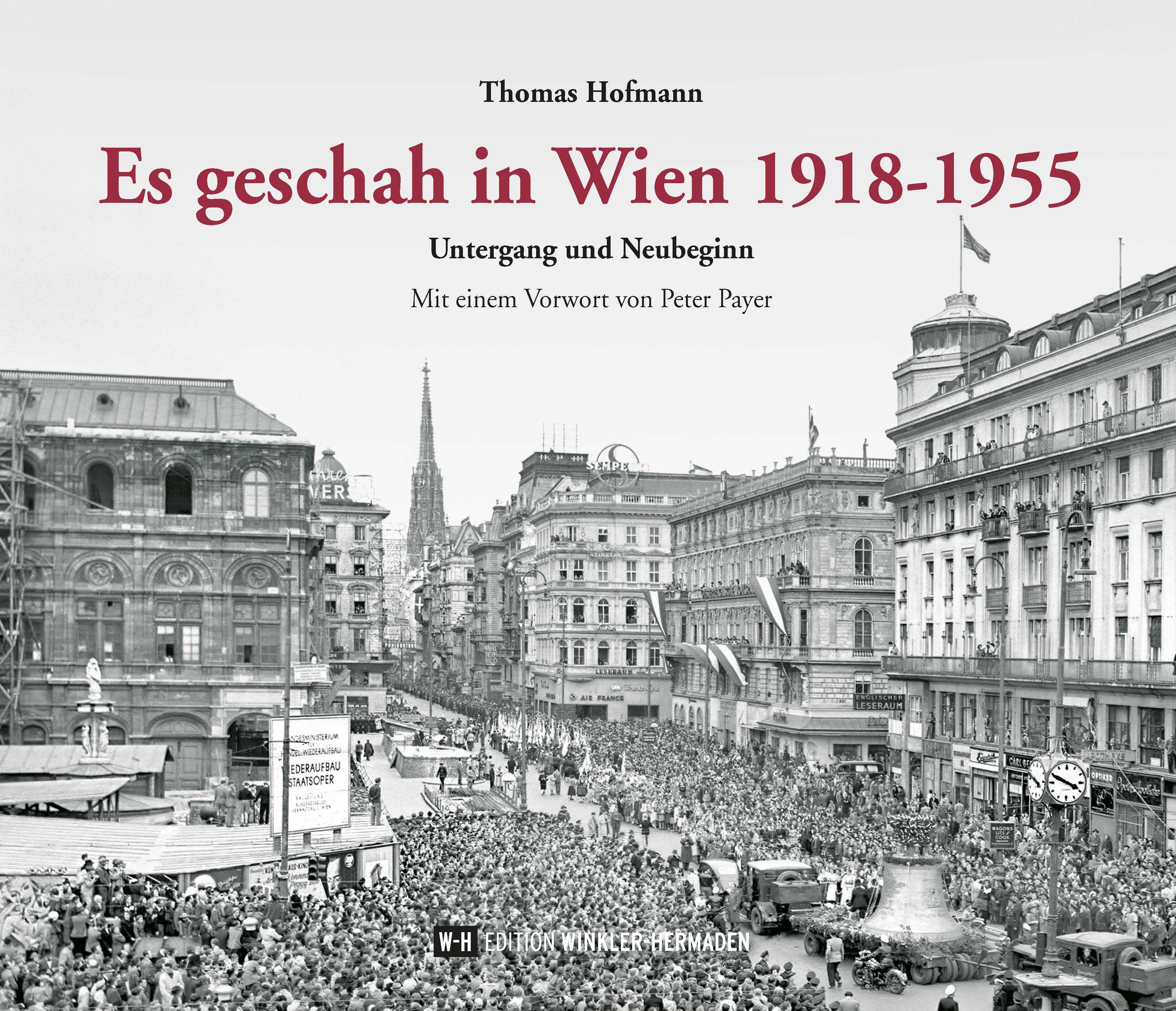 Vorderes Coverbild Es geschah in Wien 1918-1955