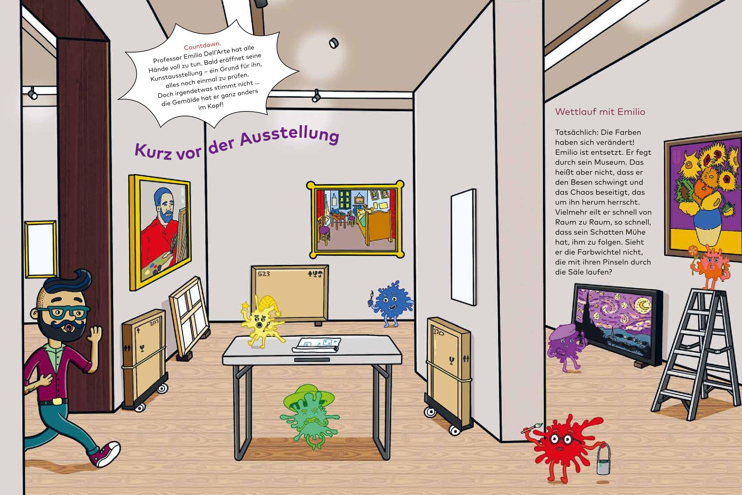 Beispielinhalt (Bild) Mein magisches Museum und Vincent van Gogh