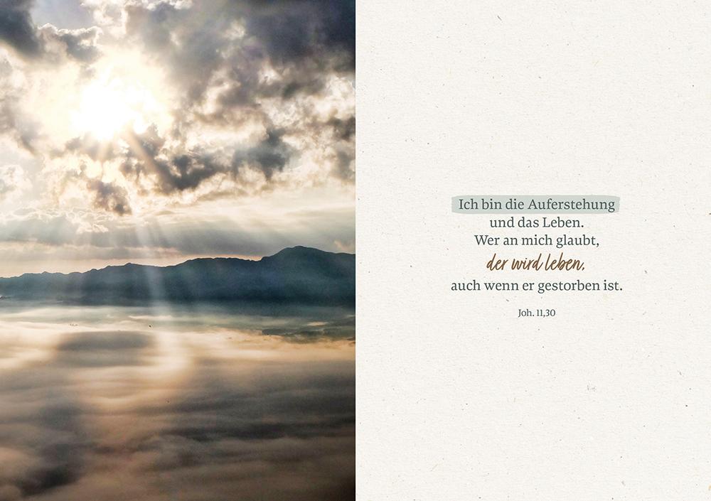 Beispielinhalt (Bild) Du tröstest mich