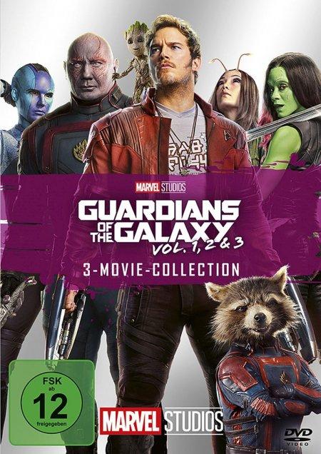 Vorderes Coverbild Guardians of the Galaxy 3-Movie-Collection