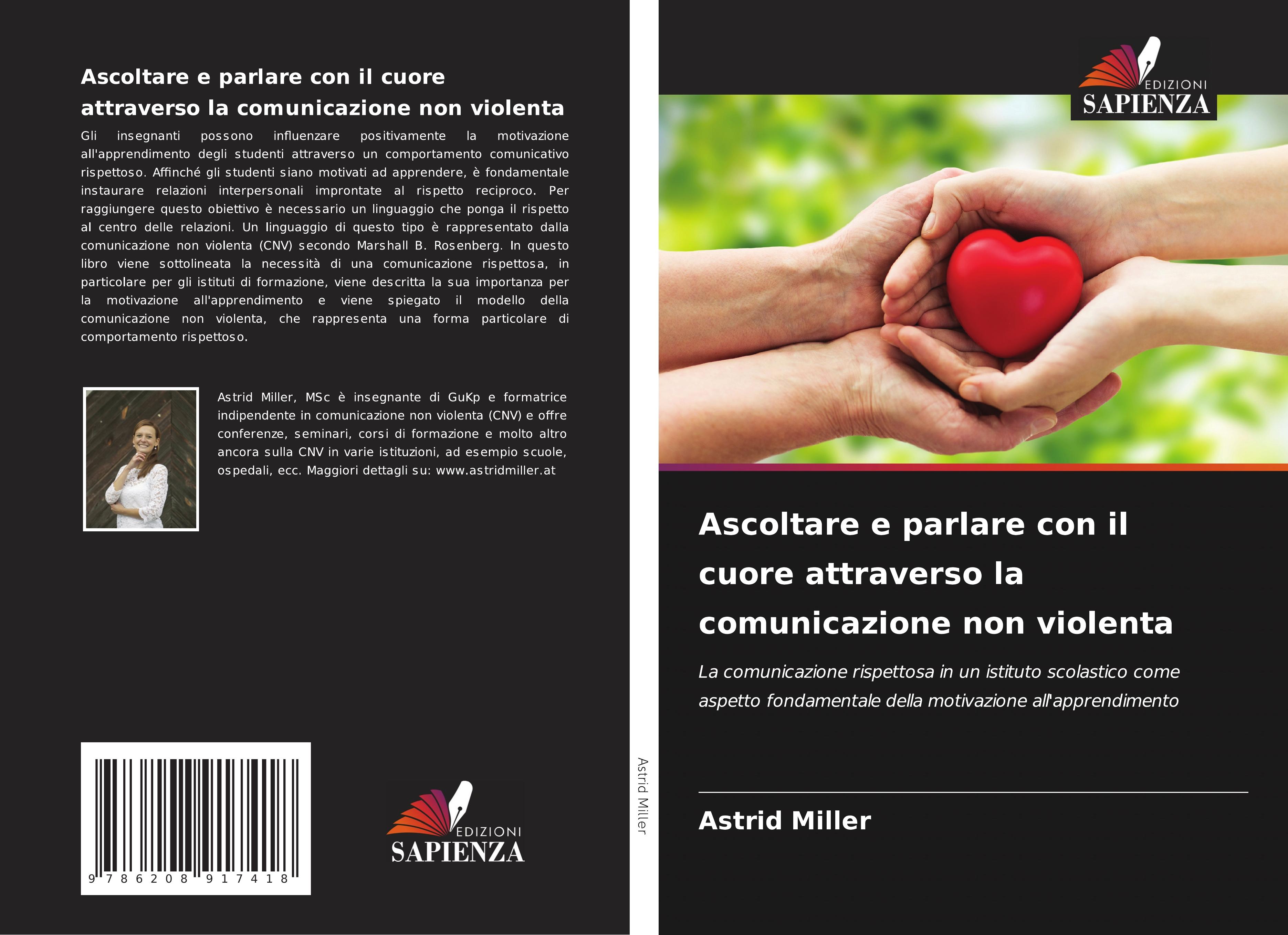 Vorderes Coverbild Ascoltare e parlare con il cuore attraverso la comunicazione non violenta