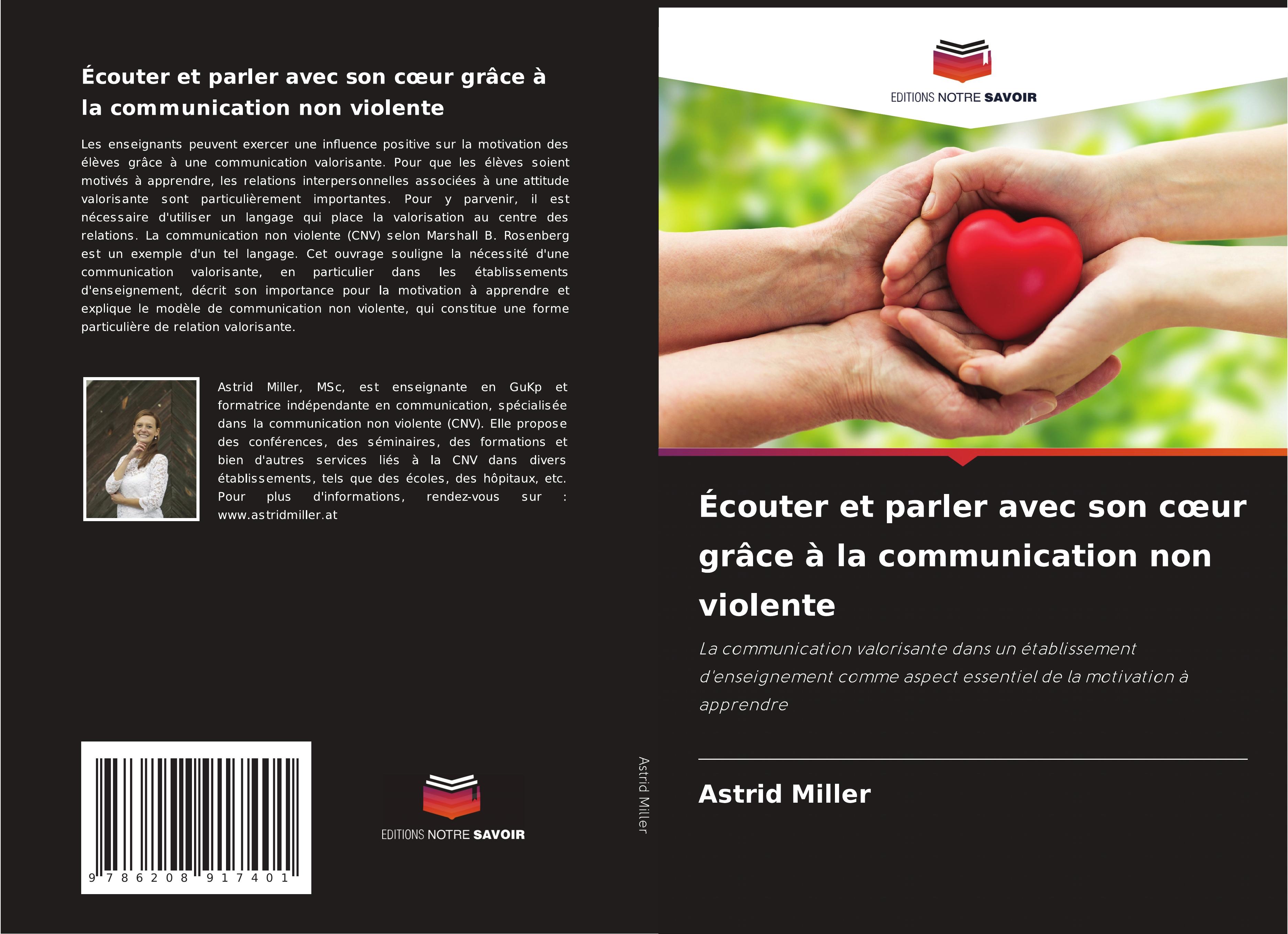 Vorderes Coverbild Écouter et parler avec son c¿ur grâce à la communication non violente