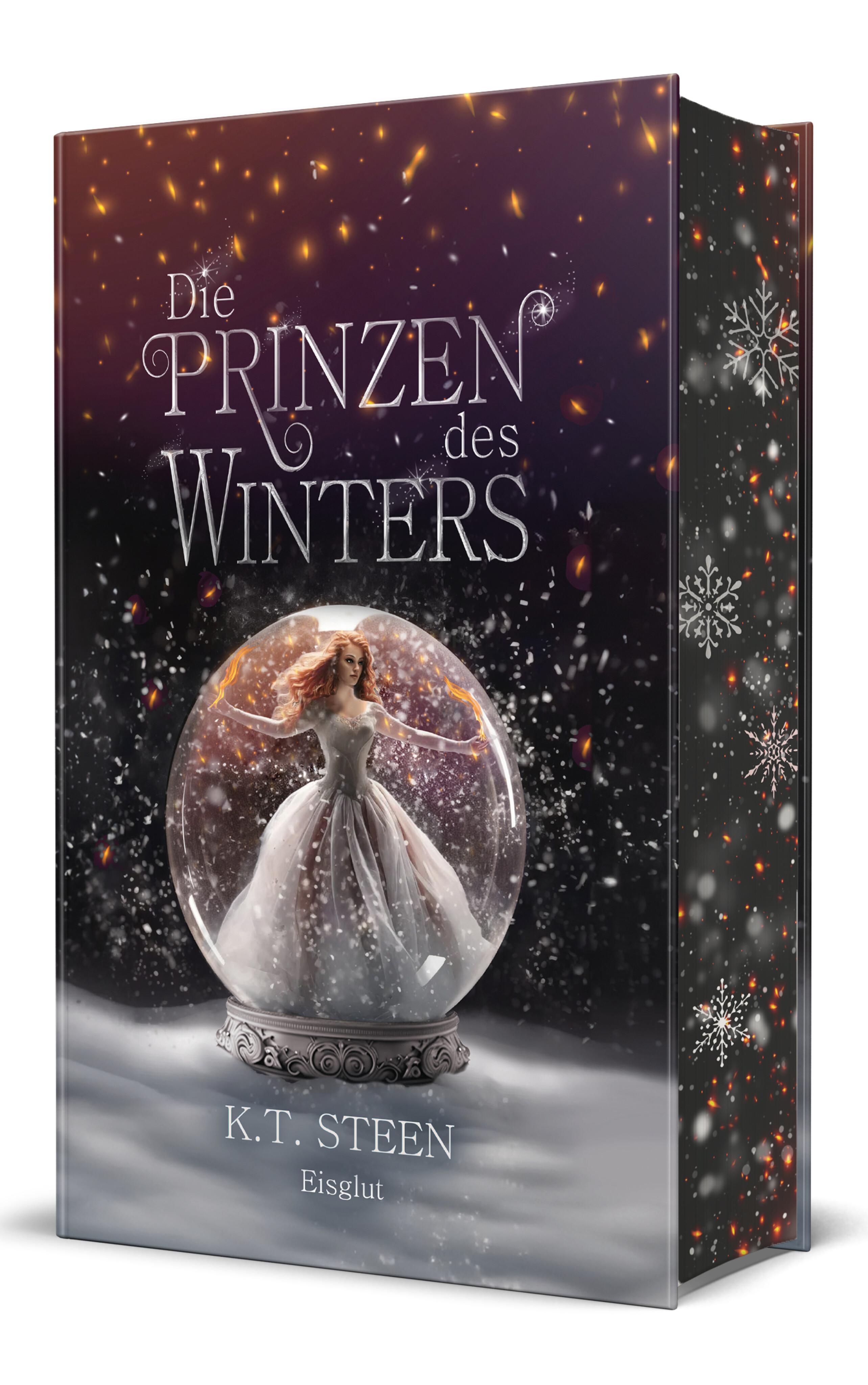 Vorderes Coverbild Die Prinzen des Winters. Eisglut (Eisfeuer-Saga 2)