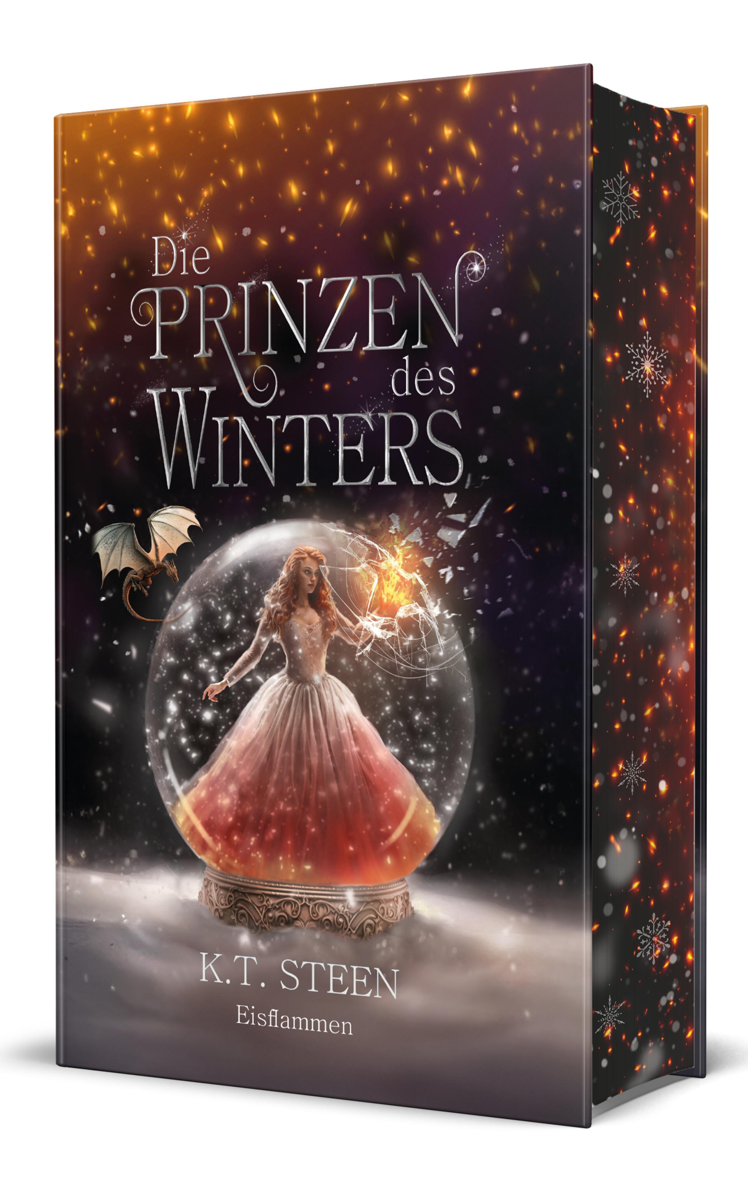 Vorderes Coverbild Die Prinzen des Winters. Eisflammen (Eisfeuer-Saga 3)