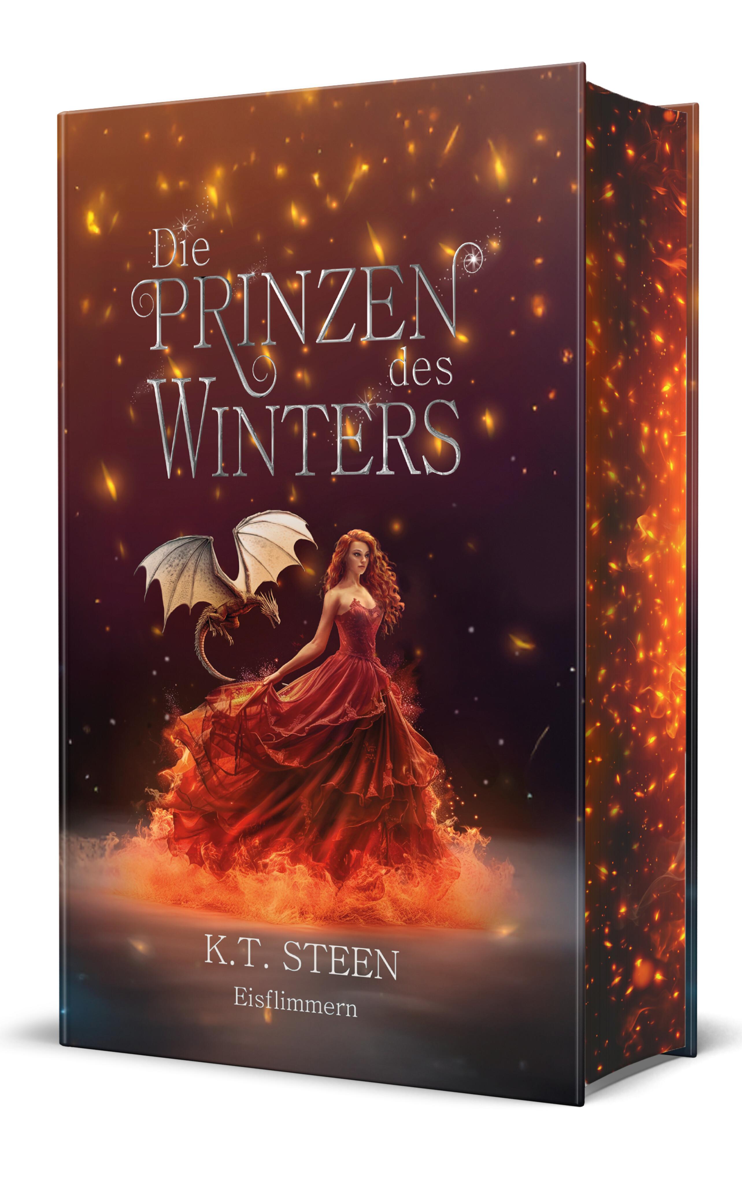 Vorderes Coverbild Die Prinzen des Winters. Eisflimmern (Eisfeuer-Saga 4)