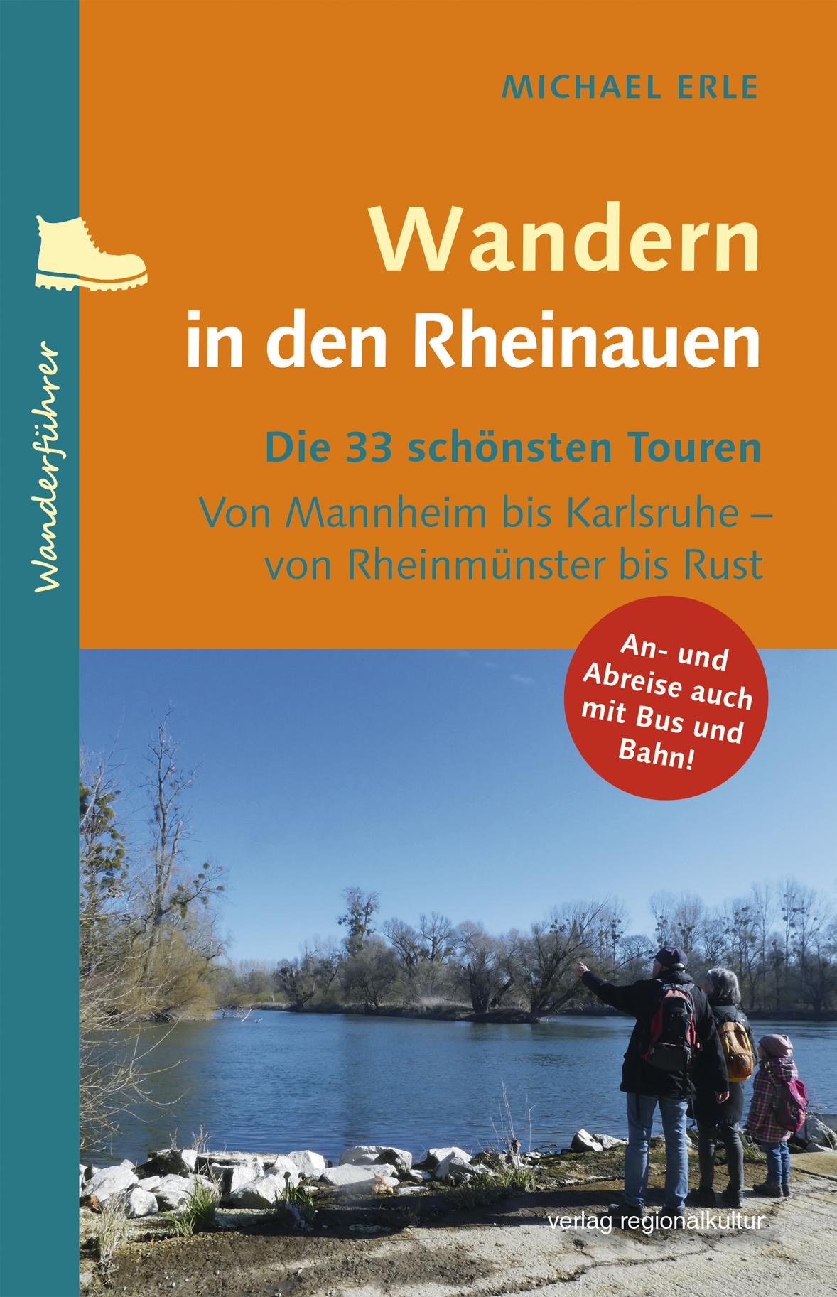 Vorderes Coverbild Wandern in den Rheinauen