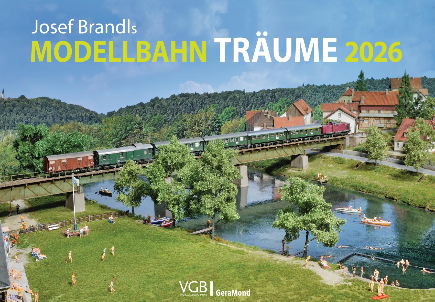 Vorderes Coverbild Josef Brandls Modellbahn-Träume 2026