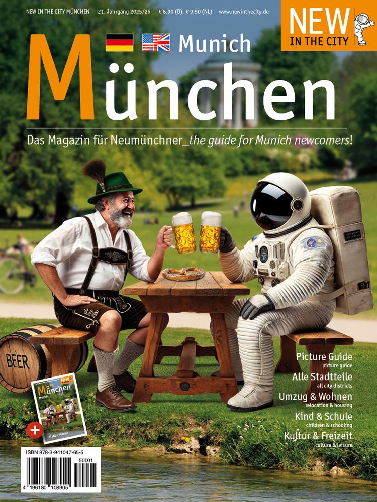 Vorderes Coverbild New in the City München 2025/26