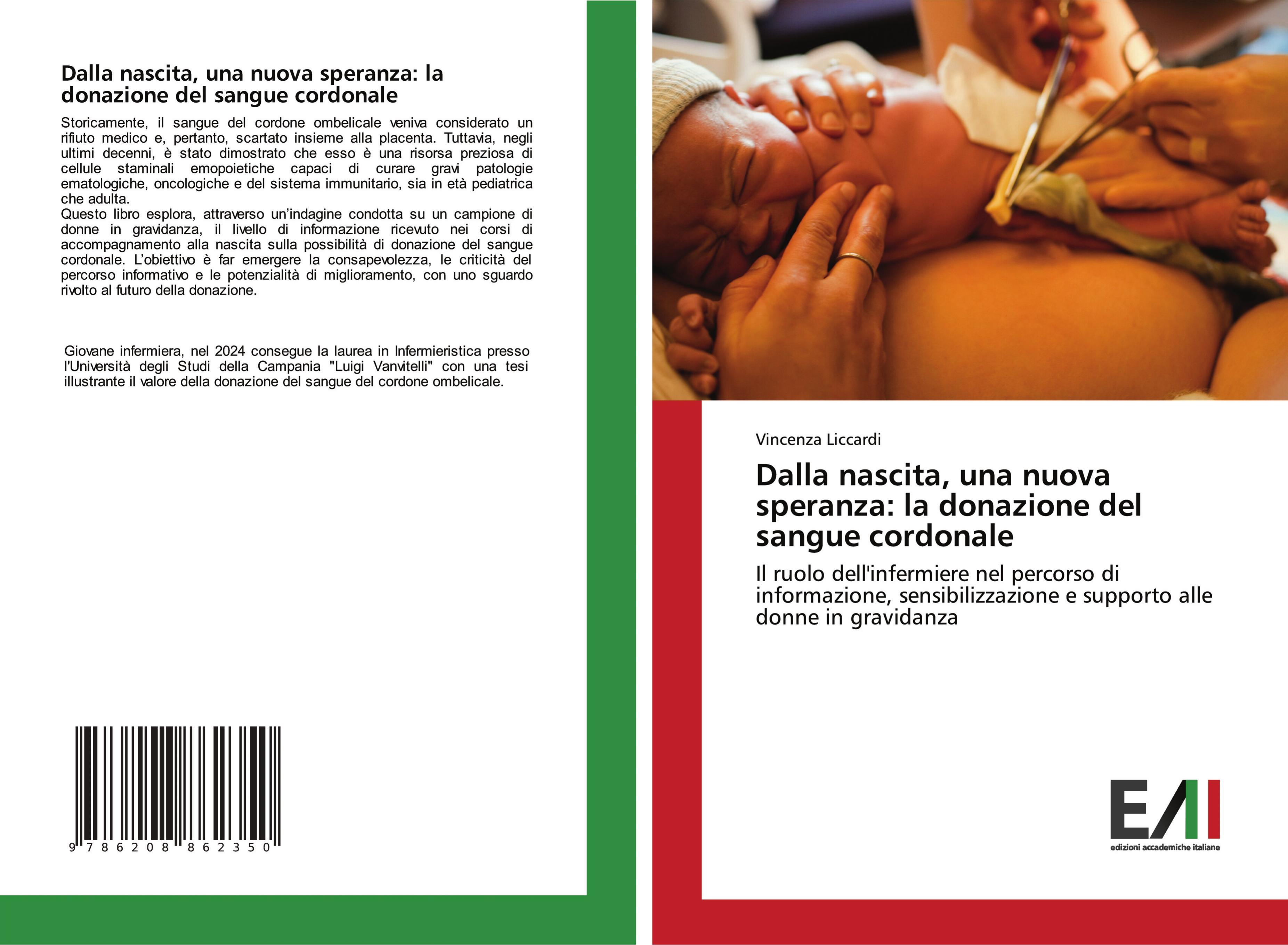 Vorderes Coverbild Dalla nascita, una nuova speranza: la donazione del sangue cordonale