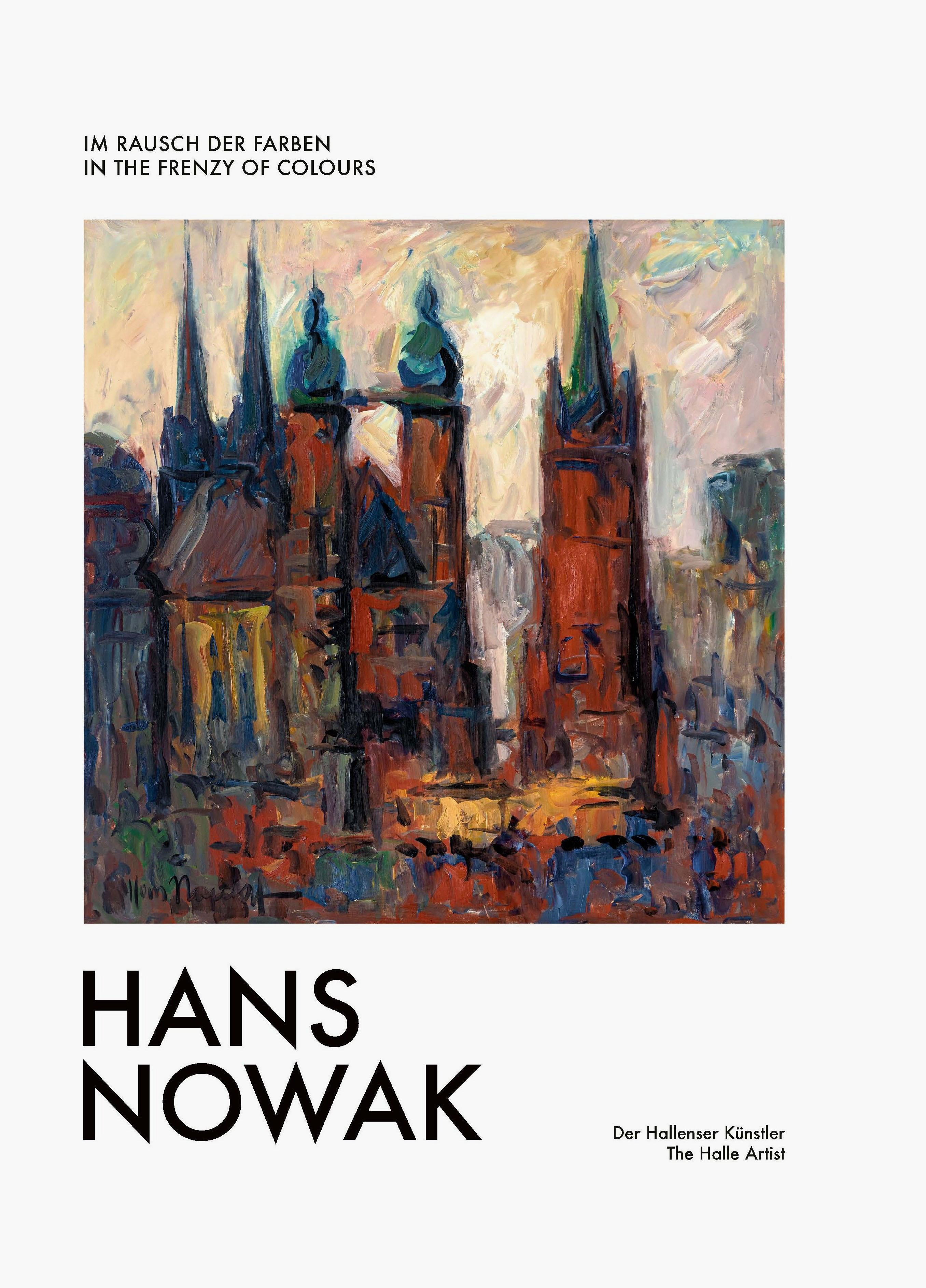 Vorderes Coverbild Der Hallenser Künstler Hans Nowak