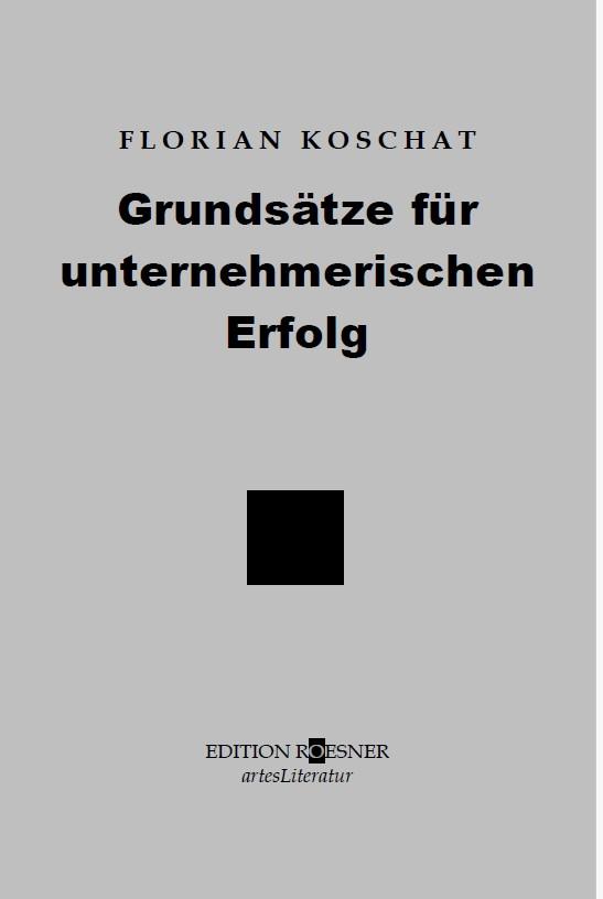 Vorderes Coverbild Grundsätze für unternehmerischen Erfolg