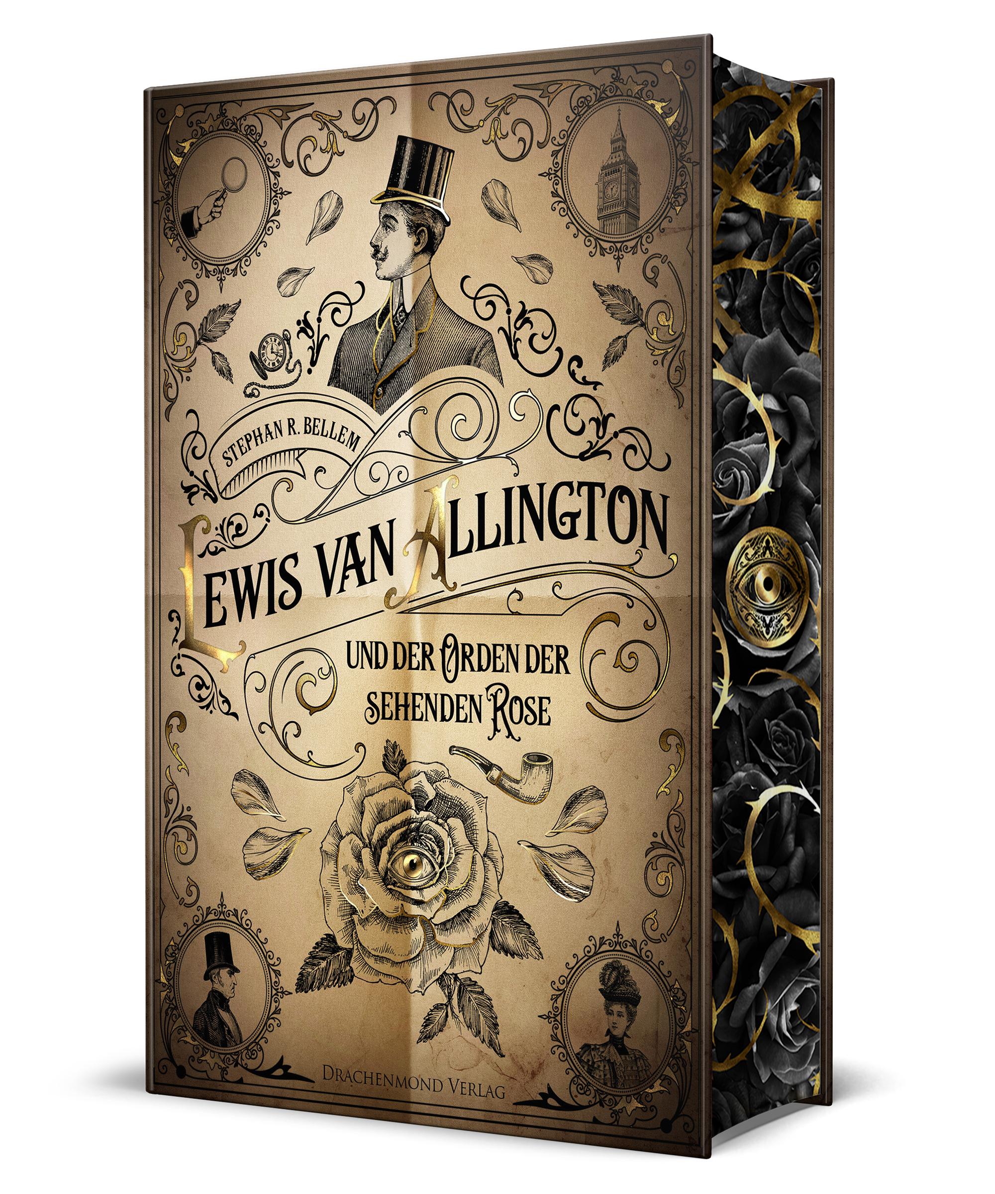 Vorderes Coverbild Lewis van Allington und der Orden der sehenden Rose