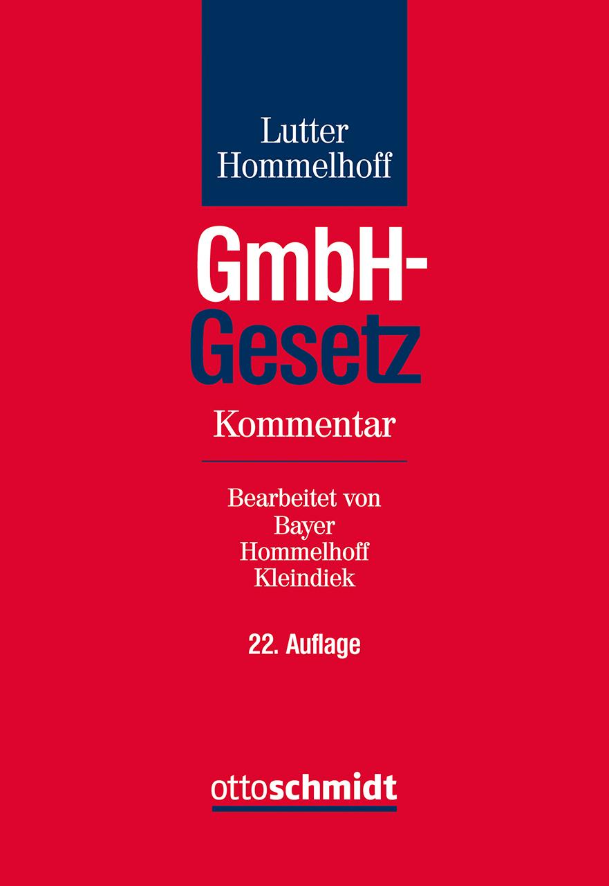 Vorderes Coverbild GmbH-Gesetz